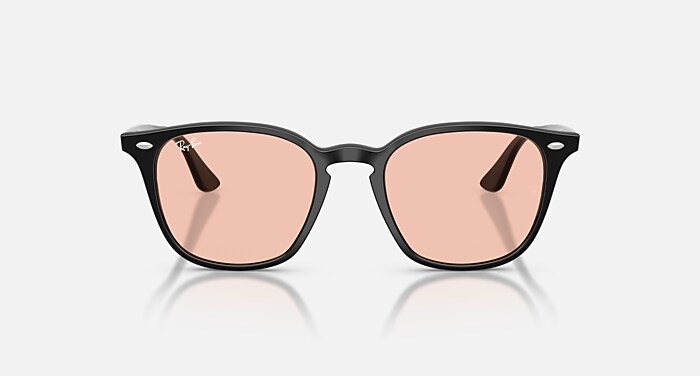 RB4258 Sunglasses in Black and Light Pink - RB4258F | Ray  display picture 3