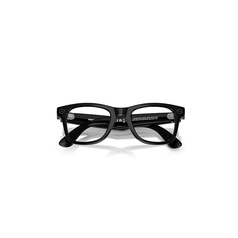 Ray Ban Meta Ai Glasses Black Frame Green Lenses In Black