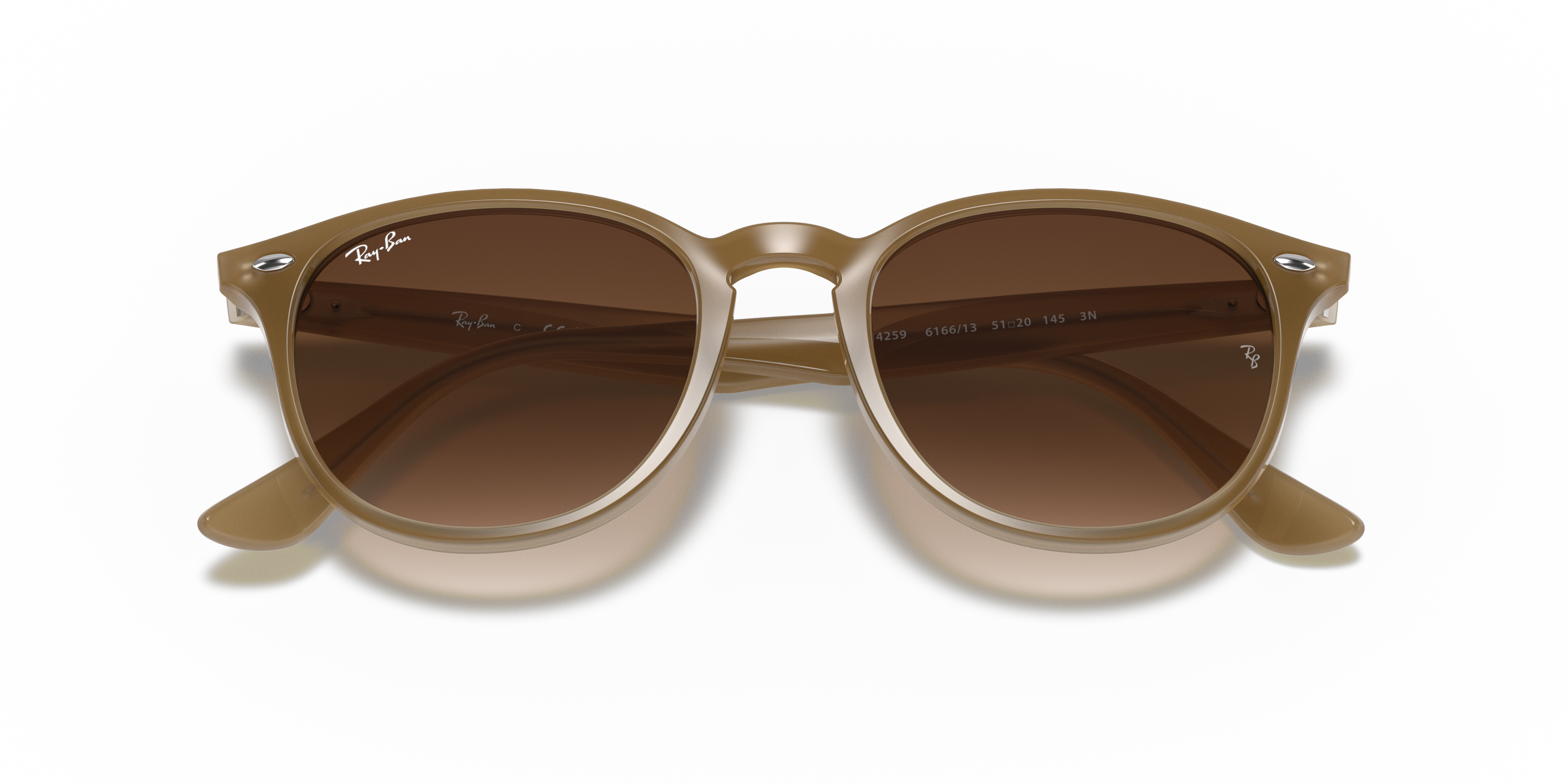 Ray-Banサングラス レイバン 0RB4259 RB4259 Sunglasses in Beige and Brown Gradient - RB4259 | Ray