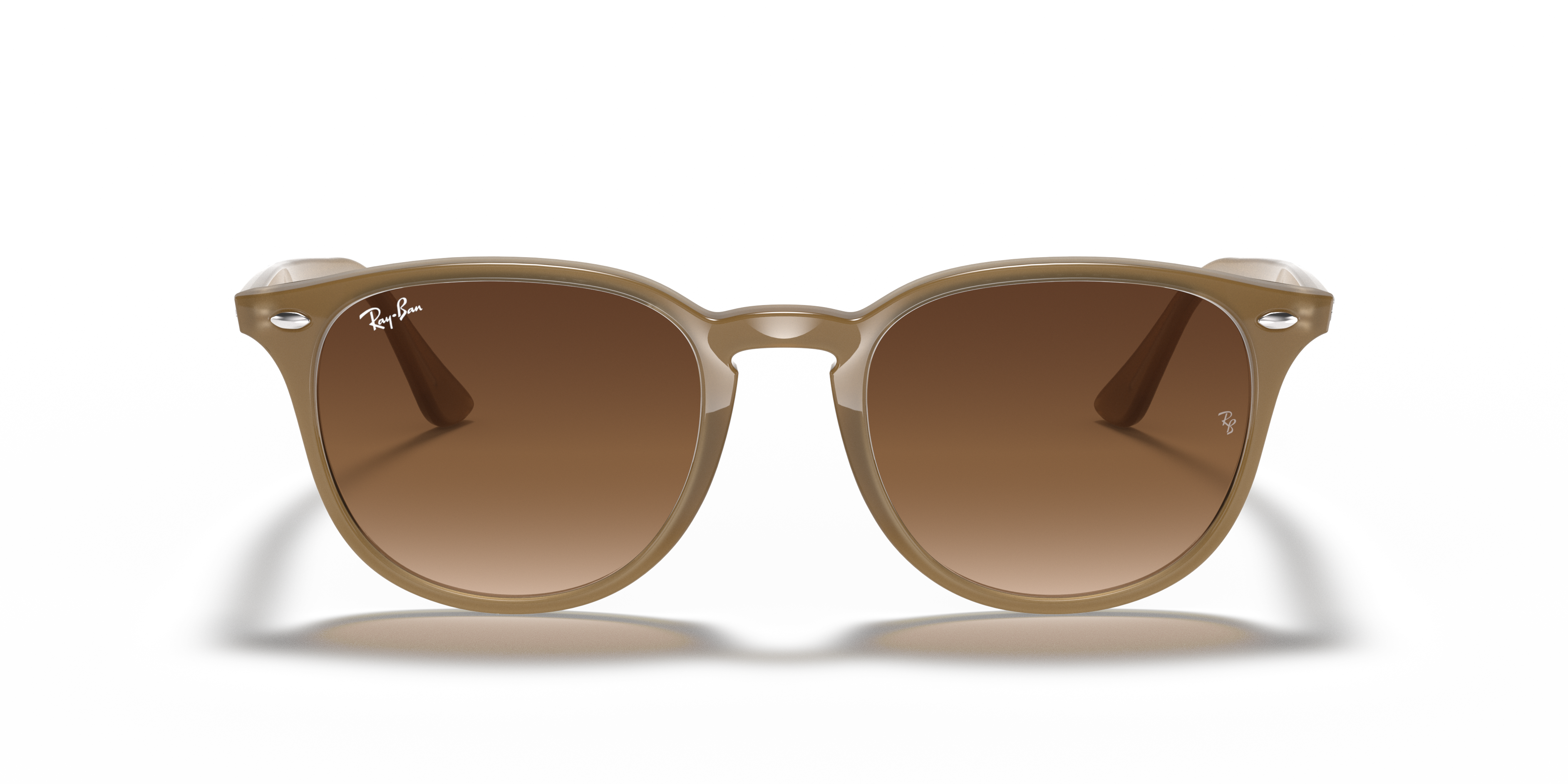 RB4259 Sunglasses in Beige and Brown Gradient Dark Brown RB4259 Sunglasses in Beige and Brown Gradient Dark Brown