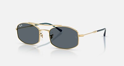 RB3719 Sunglasses in Gunmetal and Dark Blue - RB3719 | Ray