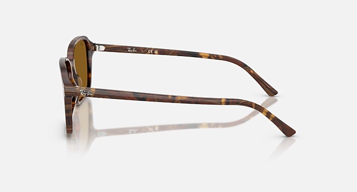 Ray-Ban Sunglasses Unisex Raimond - Transparent Fantasy Brown Frame Brown Lenses 56-18