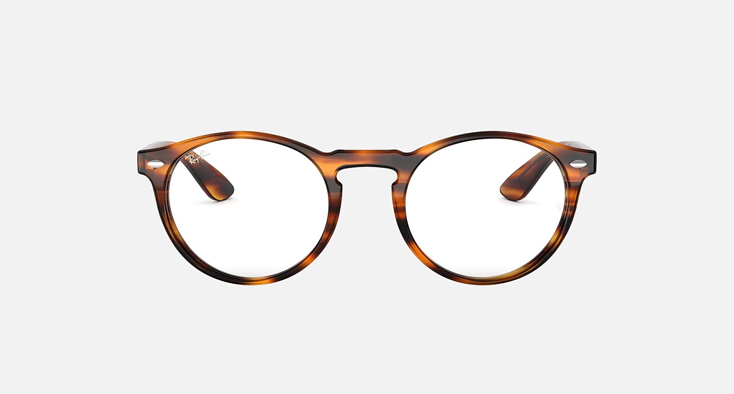 Ray-Ban Eyeglasses Rb5283 Optics Tortoise Frame Clear Lenses