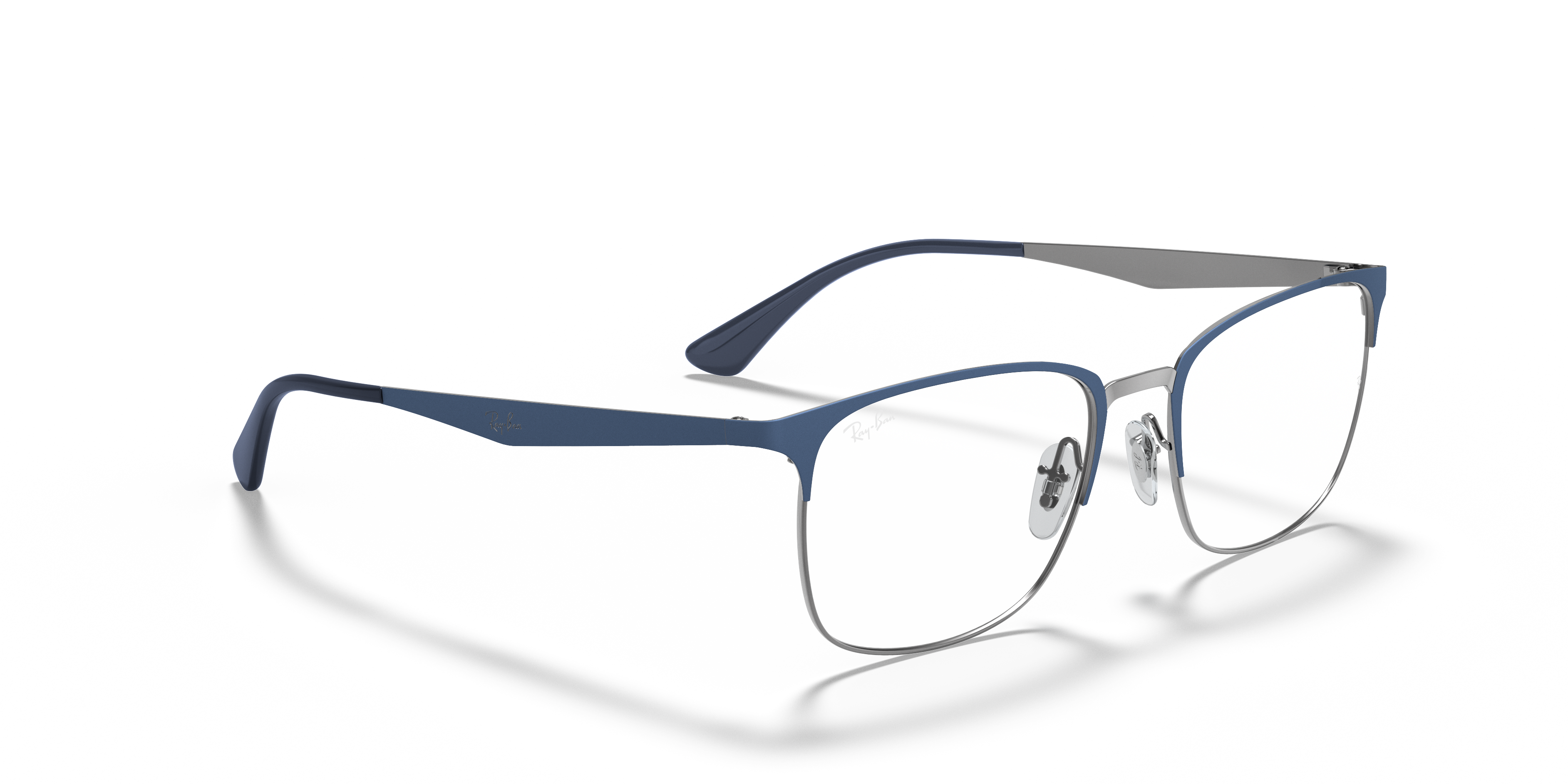 サングラス ^ONE BRILLIANT^ RainOB360Grey Rain-OB360-Grey RB6421 OPTICS Eyeglasses with Blue On Gunmetal Frame