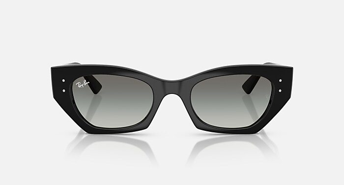 ZENA BIO-BASED Sunglasses in Black and Gradient Grey