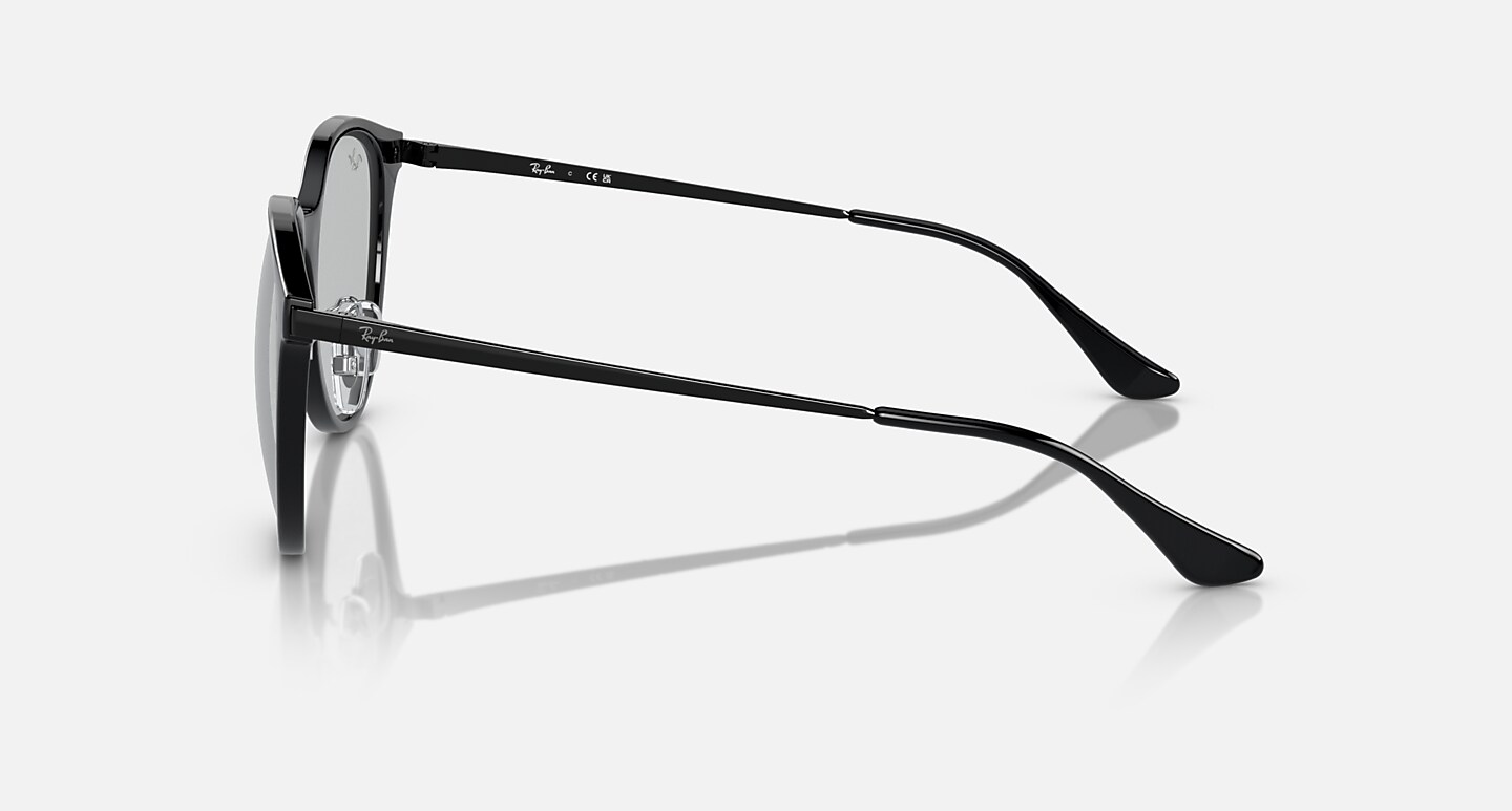 Ray-Ban Sunglasses Unisex Rb4334d - Black Frame Grey Lenses 55-19