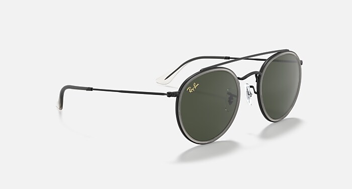 Ray-Ban レイバン ROUND DOUBLE BRIDGE レイバン公式ストア】 Ray-Ban® ROUND DOUBLE BRIDGE サングラス