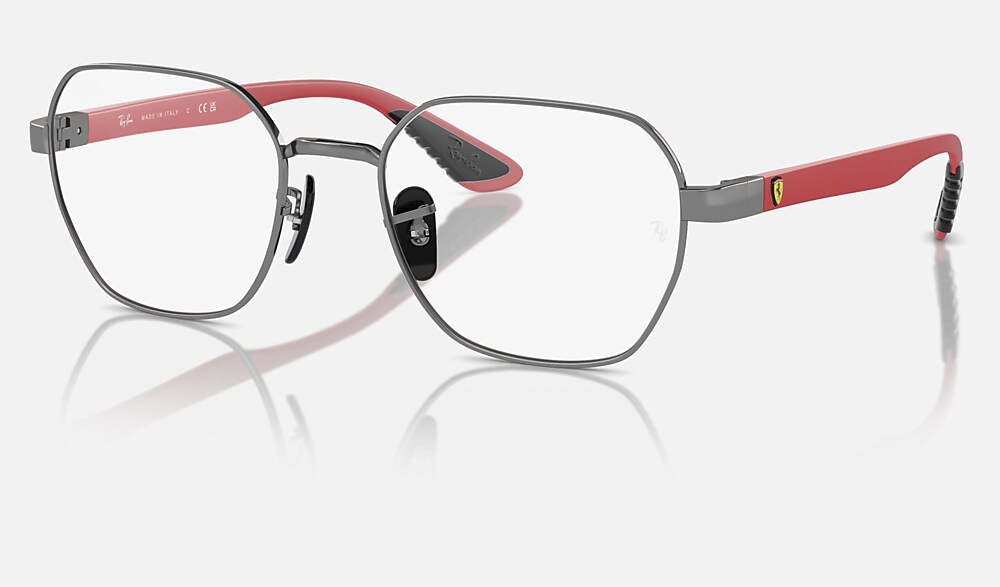 レイバンサングラス RB6594M OPTICS SCUDERIA FERRARI COLLECTION Eyeglasses with Silver