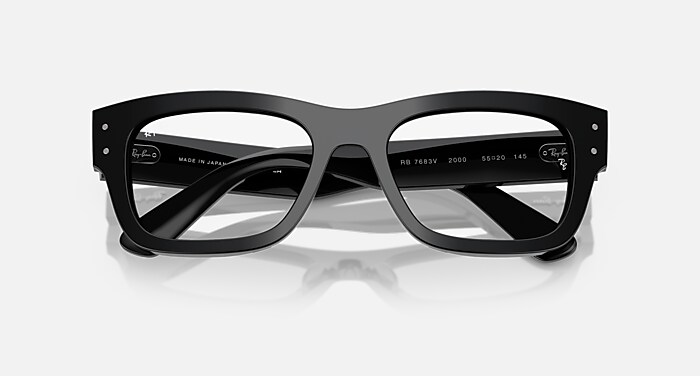Ray-Ban Eyeglasses Unisex Joseph Optics Prescription - Black Frame Demo Lens Lenses 55-20 Polarized