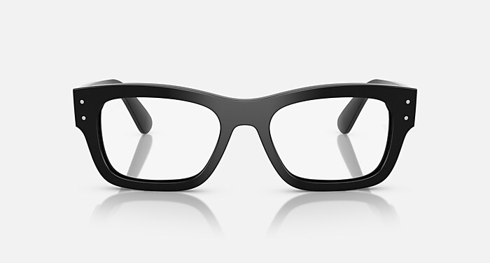 Ray-Ban Eyeglasses Unisex Joseph Optics Prescription - Black Frame Demo Lens Lenses 55-20 Polarized
