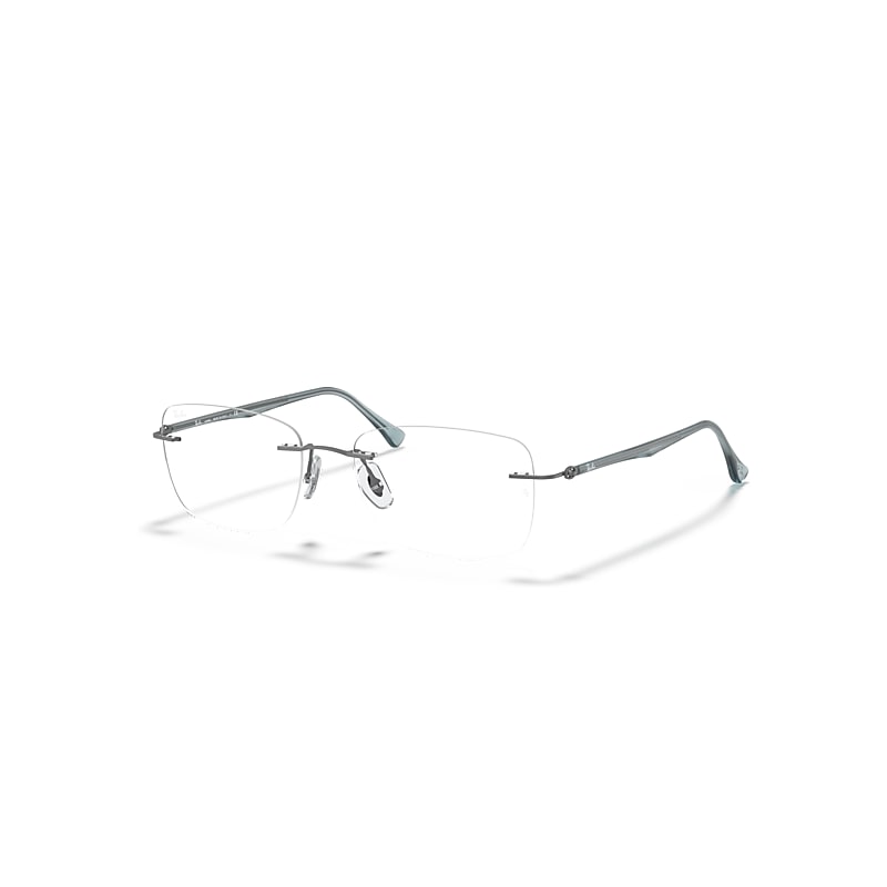 Ray-Ban Eyeglasses   Optics - Blue Frame Clear Lenses Polarized 52-17, RB8725