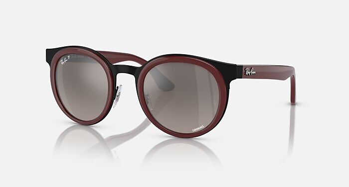 BONNIE Sunglasses in Red On Black and Silver - RB3710 | Ray-Ban® US