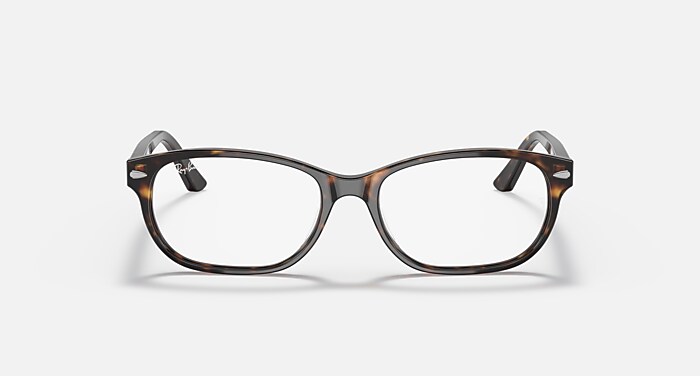 Ray-Ban RB5208D ブラウントータスメガネ RB5208D Eyeglasses with Dark Havana Frame - RB5208D | Ray-Ban®