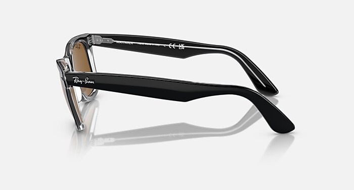 ORIGINAL WAYFARER CLASSIC Sunglasses in Black On Transparent and 