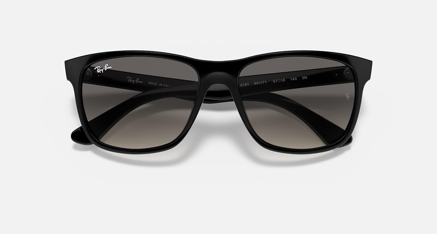 Ray-Ban Sunglasses Man Rb4181 - Black Frame Grey Lenses 57-16