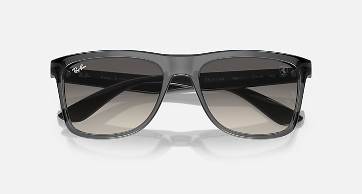 Ray-Ban Sunglasses Unisex Rb4413m Scuderia Ferrari Collection - Blue Frame Blue Lenses 57-19 Polarized
