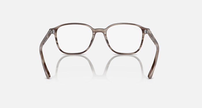 LEONARD OPTICS Eyeglasses with Striped Grey Frame - RB5393 | Ray