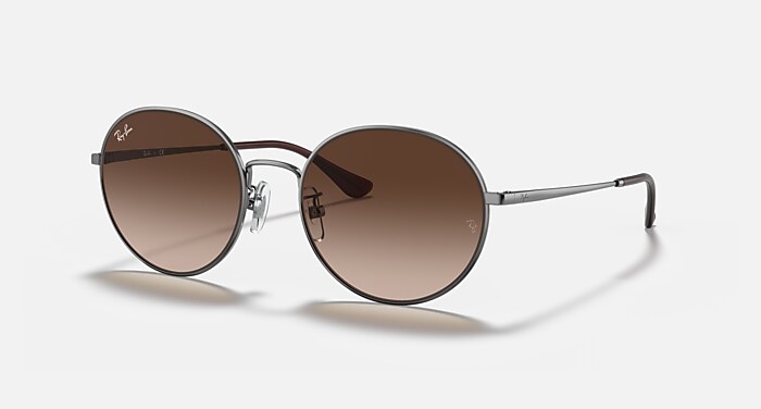 RB3612D Sunglasses in Gunmetal and Brown - RB3612D | Ray-Ban®