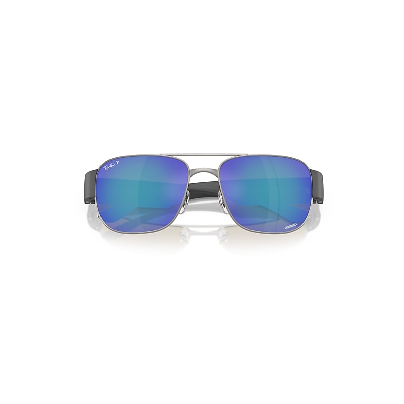 Ray Ban Rb3756ch Chromance Sunglasses Sand Grey Frame Grey Lenses Polarized 56-18 In Sand Grey