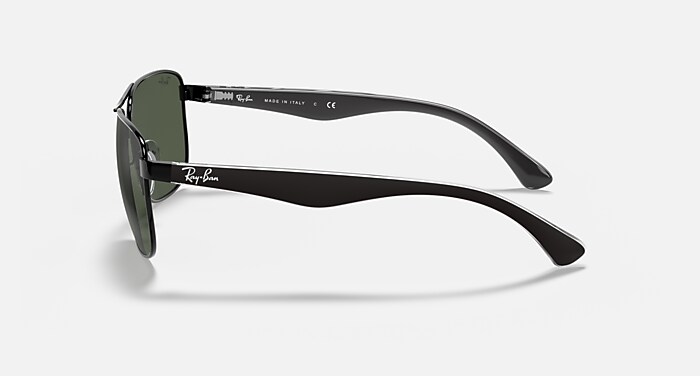 Ray-Ban Sunglasses Man Rb3533 - Black Frame Green Lenses 57-17