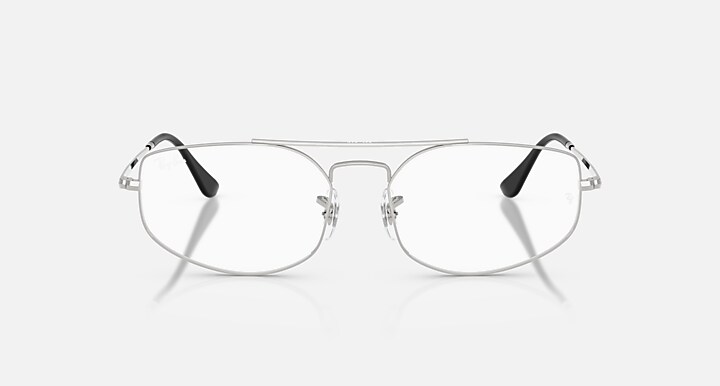 Ray-Ban 0RX6545 EXPLORER V OPTICS 抛光 银色 OPTICAL_Front