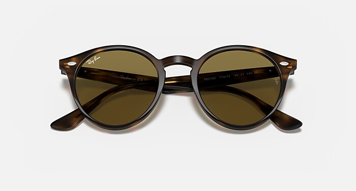 Ray-Ban Gafas De Sol Unisex Rb2180 - Montura Habana Claro Lentes Marrón 51-21