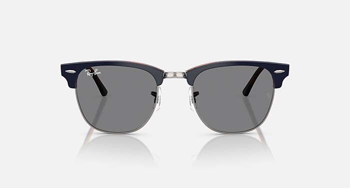 Ray-Ban Sunglasses Unisex Clubmaster Classic - Tortoise On Gold Frame Green Lenses 49-21 Polarized