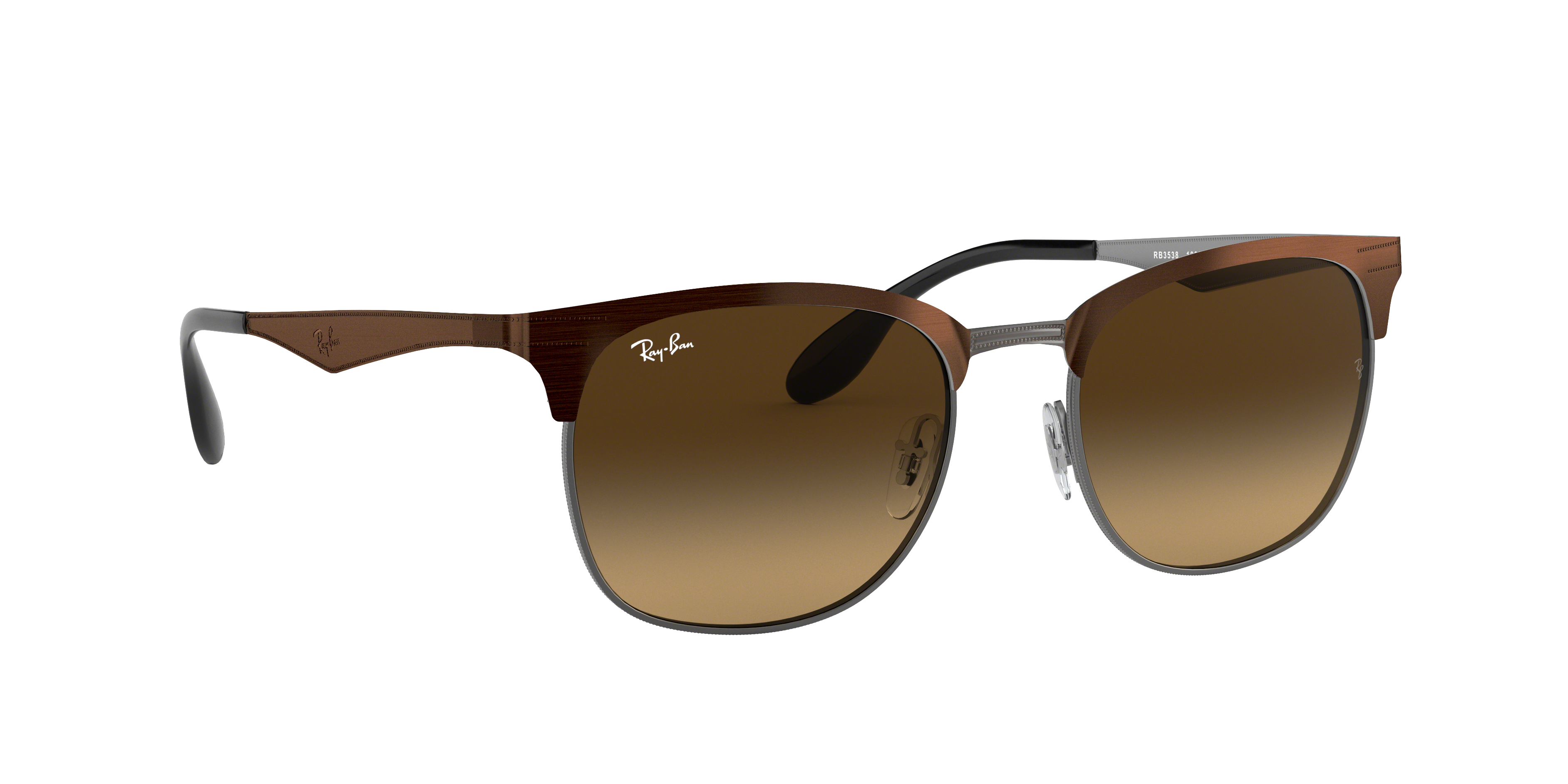 【Ray-Ban サングラス】 RB3538 ブラウン RB3538 Sunglasses in Brown and Brown Gradient - RB3538 | Ray