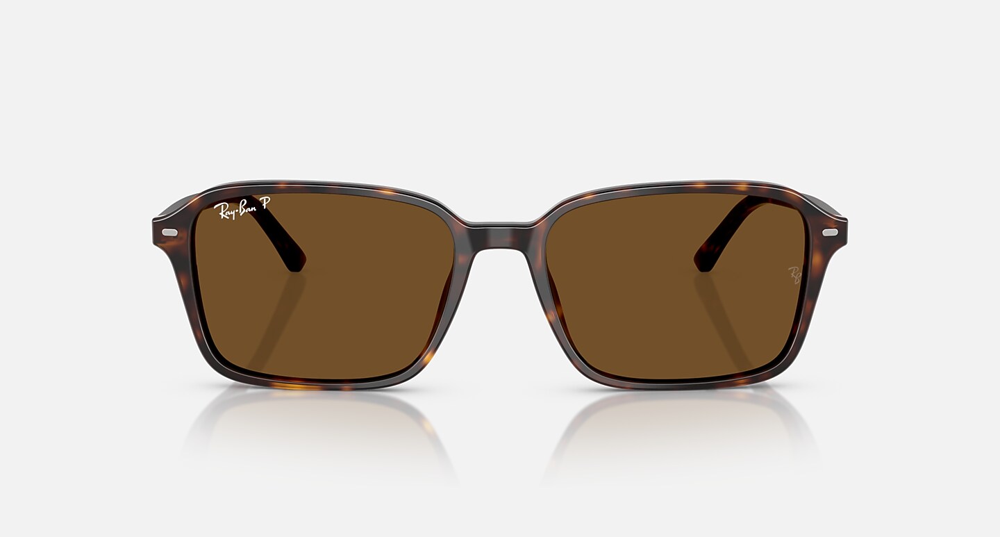 Ray-Ban Sunglasses Unisex Raimond - Havana Frame Brown Lenses 58-18 Polarized