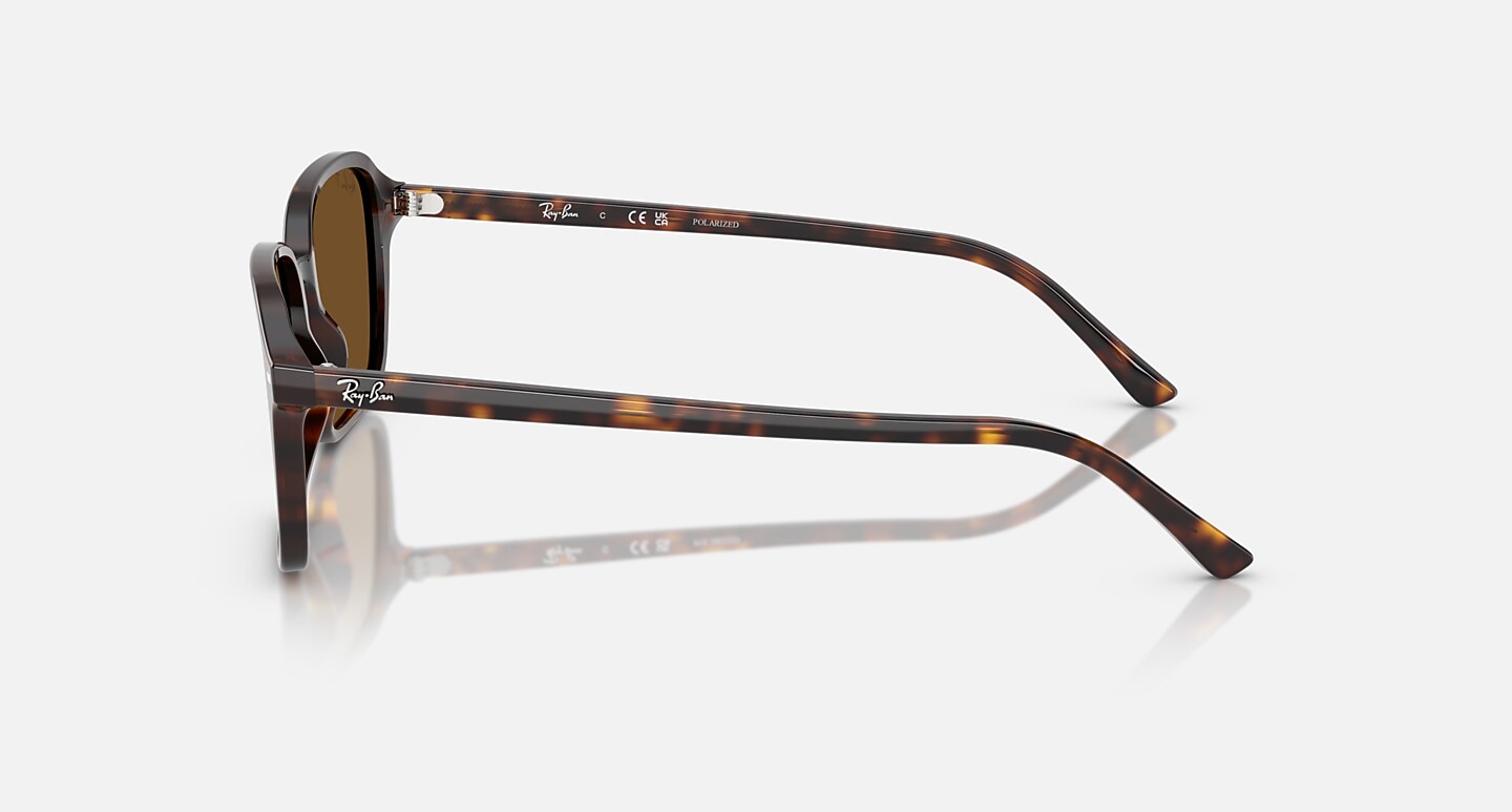 Ray-Ban Sunglasses Unisex Raimond - Havana Frame Brown Lenses 58-18 Polarized