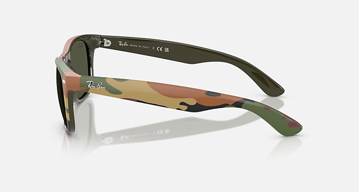 NEW WAYFARER CLASSIC Sunglasses in Green & Green Camuflage and