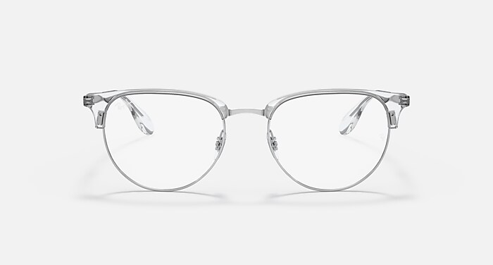 Ray-Ban Eyeglasses Unisex Rb6396 Optics Prescription - Gold Frame Clear Lenses Polarized 53-19