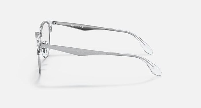 Ray-Ban Eyeglasses Unisex Rb6396 Optics Prescription - Gold Frame Clear Lenses Polarized 53-19