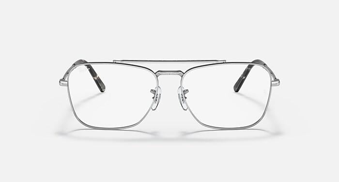 Ray-Ban RB3636-v 2501 58◻︎15 140 NEW CARAVAN OPTICS Eyeglasses with Silver Frame - RB3636V