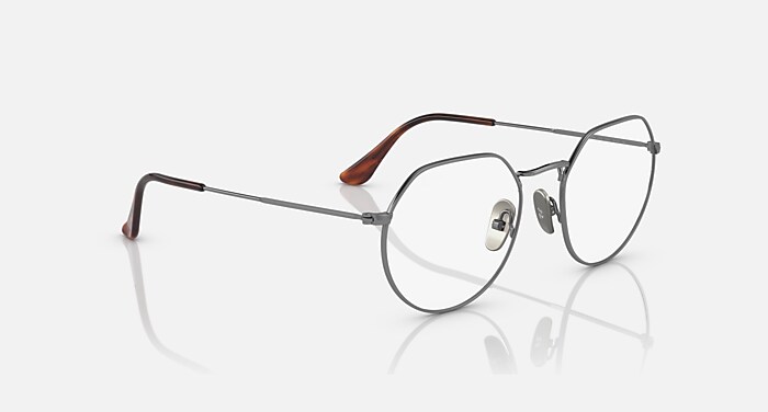【新品未使用】レイバン JACK ORB8165 Titanium 国内正規品 JACK TITANIUM Sunglasses in Silver and Black - RB8165 | Ray-Ban®