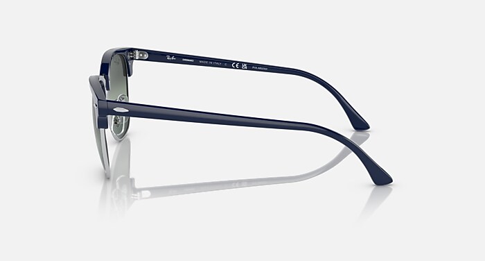 Rayban RB3016 Clubmaster サングラス ブルー Ray-Ban Clubmaster RB3016 138931 Blue Sunglasses - eye-oo.com