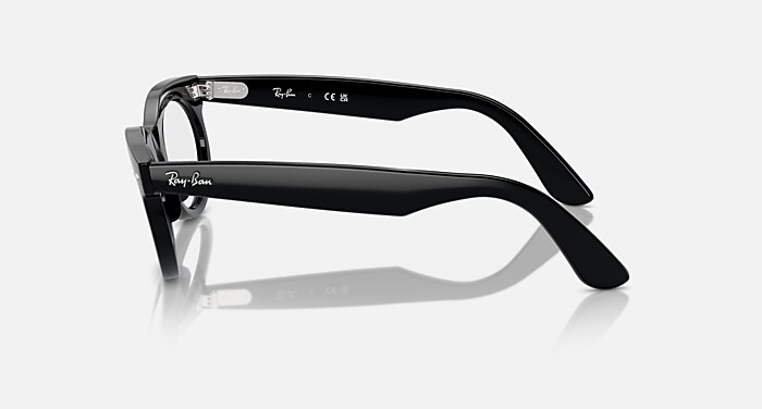 WAYFARER OVAL OPTICS Eyeglasses with Black Frame - RB2242V | Ray