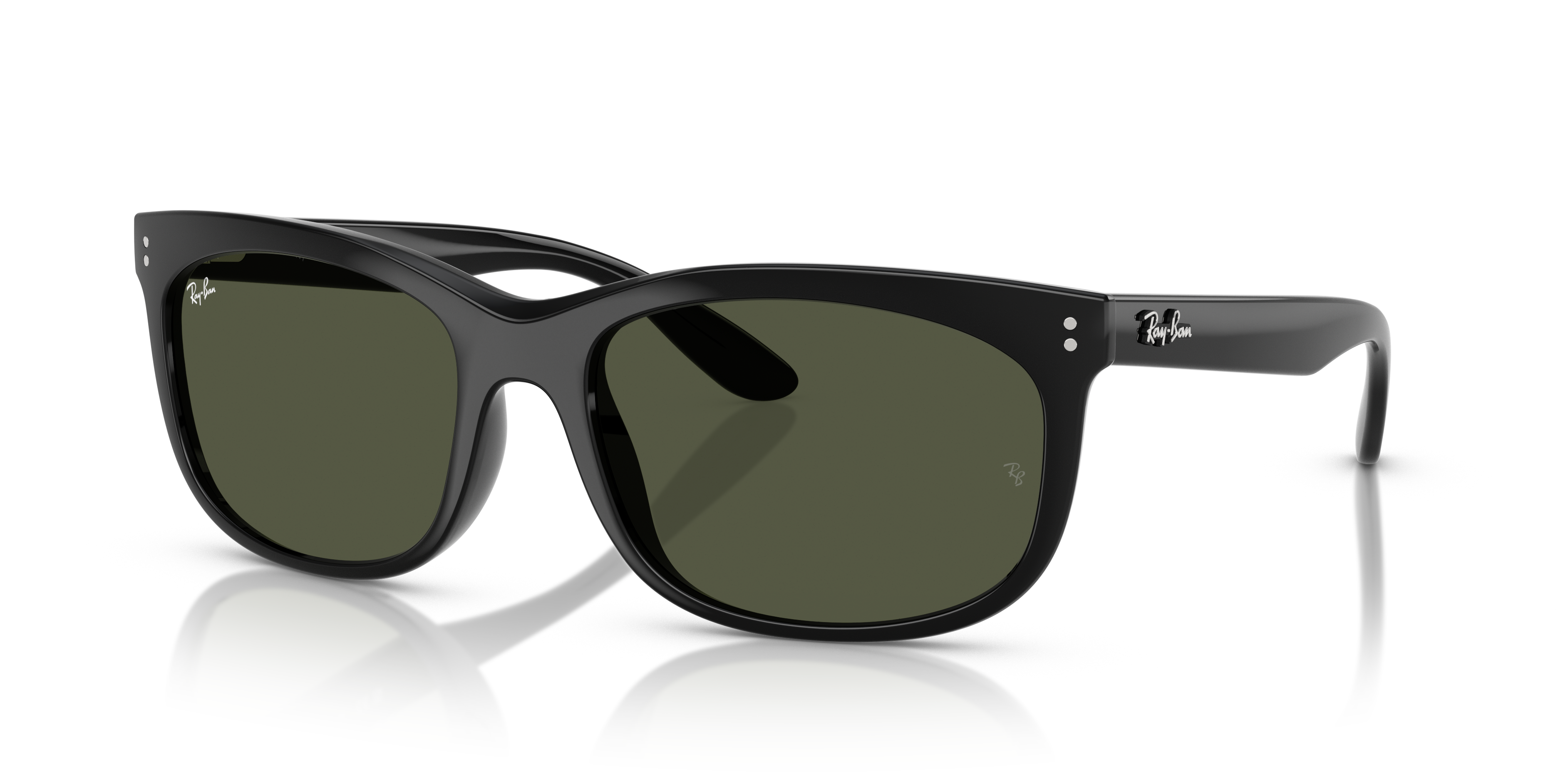 BALORETTE Polished Black Frame G-15 Green Lenses 57-19