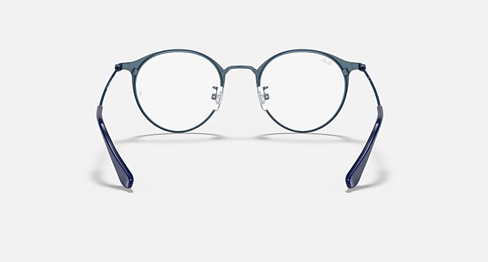 メガネ Ray-Ban Frame RB6378 3070 Round RB6378 OPTICS Eyeglasses with Light Brown Frame - RB6378