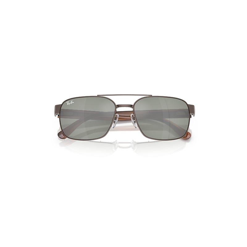 Ray-Ban Rb3751 Sunglasses Havana Brown Frame Green Lenses 61-17