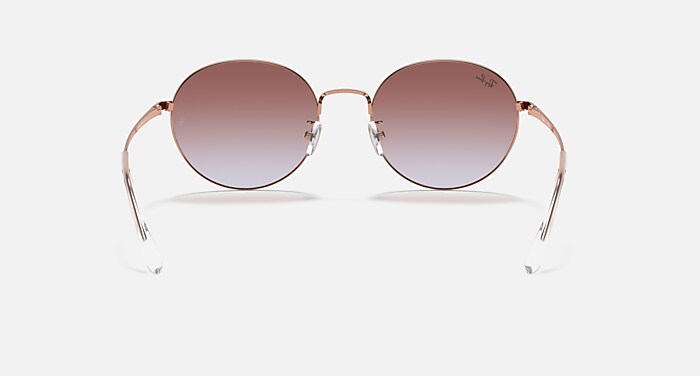Rose Gold Sunglasses in Violet Gradient and RB3769D