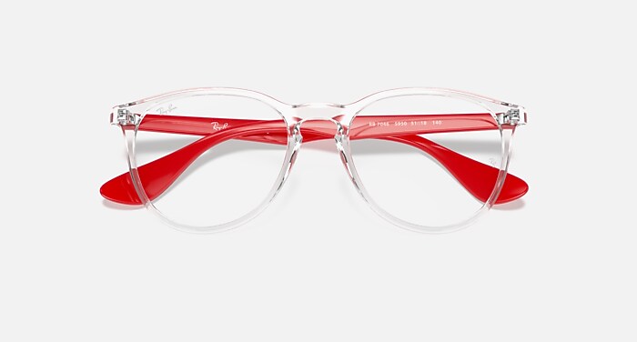 ERIKA OPTICS Eyeglasses with Transparent Frame - RB7046