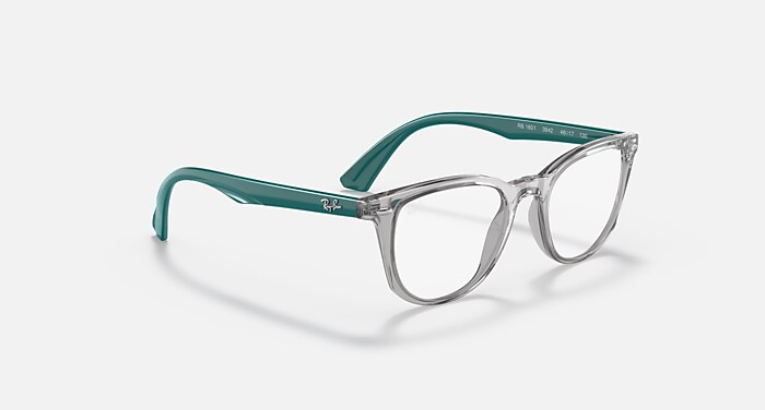 RB1601 OPTICS KIDS Eyeglasses with Transparent Grey Frame