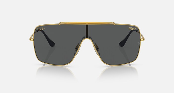 ★ ray2★ WINGS II Sunglasses in Gold and Dark Grey - RB3697 | Ray-Ban®
