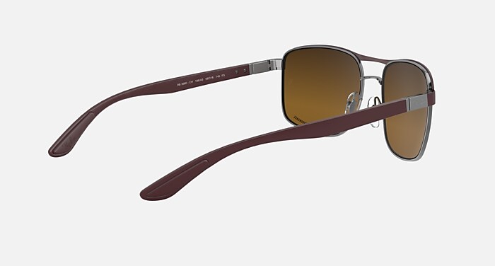 RB3660 POLARIZED+ LENSES Sunglasses in Violet and Bronze