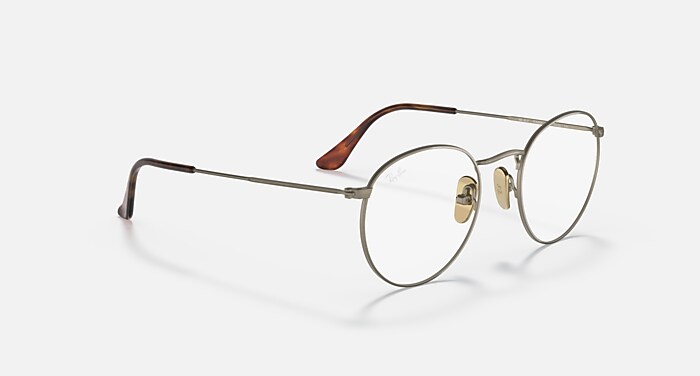 レイバン公式ストア】 Ray-Ban® ROUND TITANIUM OPTICS メガネ