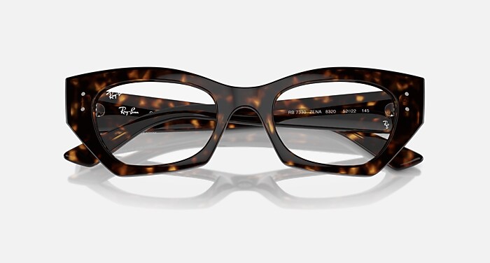 ZENA OPTICS BIO-BASED Eyeglasses with Havana Frame - RB7330 | Ray