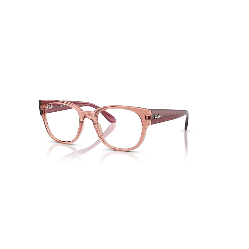 Ray Ban Rb7210 Optics Opal Altrosa Fassung Klar Glas Polarisiert 50-20 In Opal Altrosa