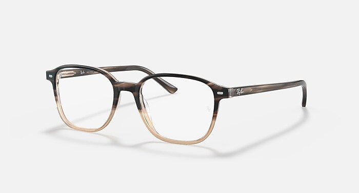 LEONARD OPTICS Eyeglasses with Brown Havana Frame RB5393 Ray - Main Image