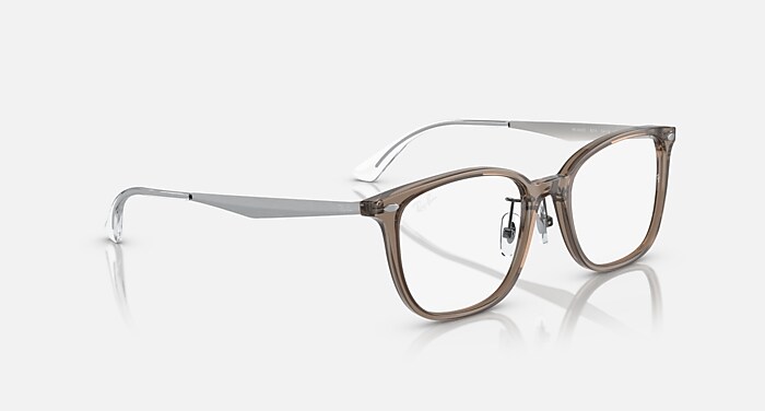 RB5403 OPTICS Eyeglasses with Transparent Frame - RB5403D